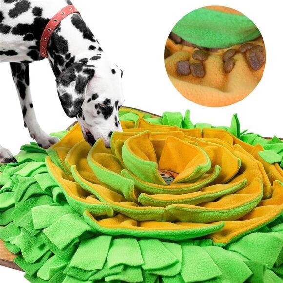 Snuffle Mat Pet Dog Feeding Mat, Durable Interactive Dog Puzzle Toys Encourages - Picture 2 of 7